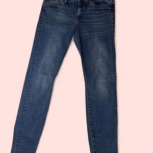 J.Crew womens Selvedge Toothpick Skinny Jeans‎ size 32T